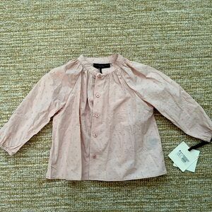 victoria beckham Target pink blouse XS